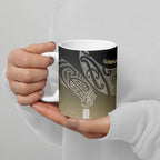 Aotearoa Maori Iwi Heritage Ceramic Mug Waikato Tainui Parauri