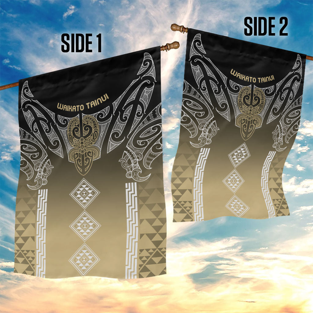 Aotearoa Maori Iwi Heritage Garden Flag Waikato Tainui Parauri