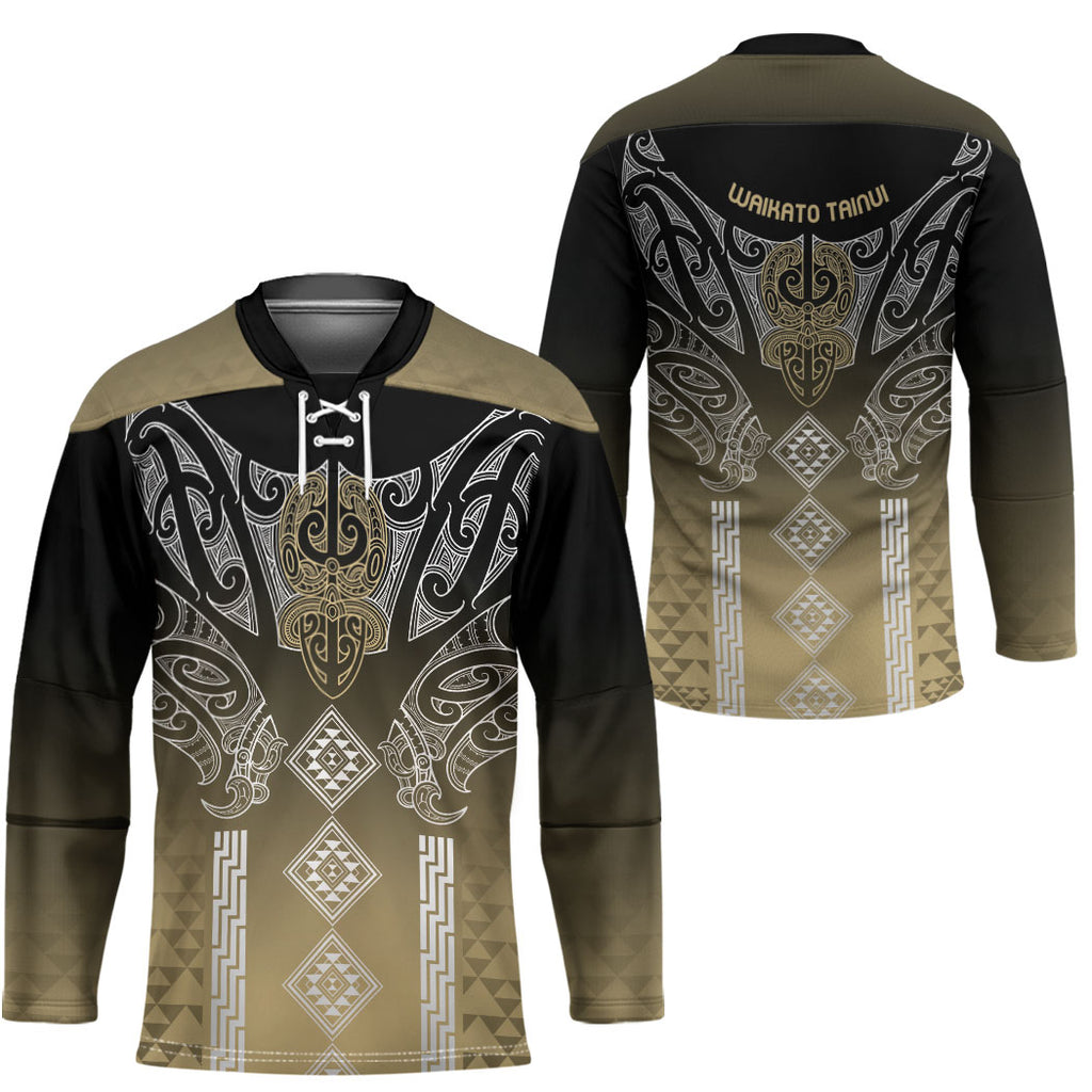 Aotearoa Maori Iwi Heritage Hockey Jersey Waikato Tainui Parauri
