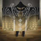 Aotearoa Maori Iwi Heritage Hooded Blanket Waikato Tainui Parauri