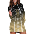 Aotearoa Maori Iwi Heritage Hoodie Dress Waikato Tainui Parauri