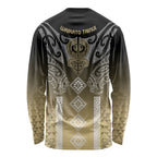 Aotearoa Maori Iwi Heritage Long Sleeve Shirt Waikato Tainui Parauri