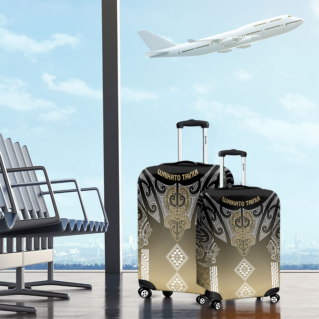Aotearoa Maori Iwi Heritage Luggage Cover Waikato Tainui Parauri