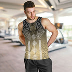 Aotearoa Maori Iwi Heritage Men Tank Top Waikato Tainui Parauri