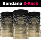 Aotearoa Maori Iwi Heritage Neck Gaiter Waikato Tainui Parauri