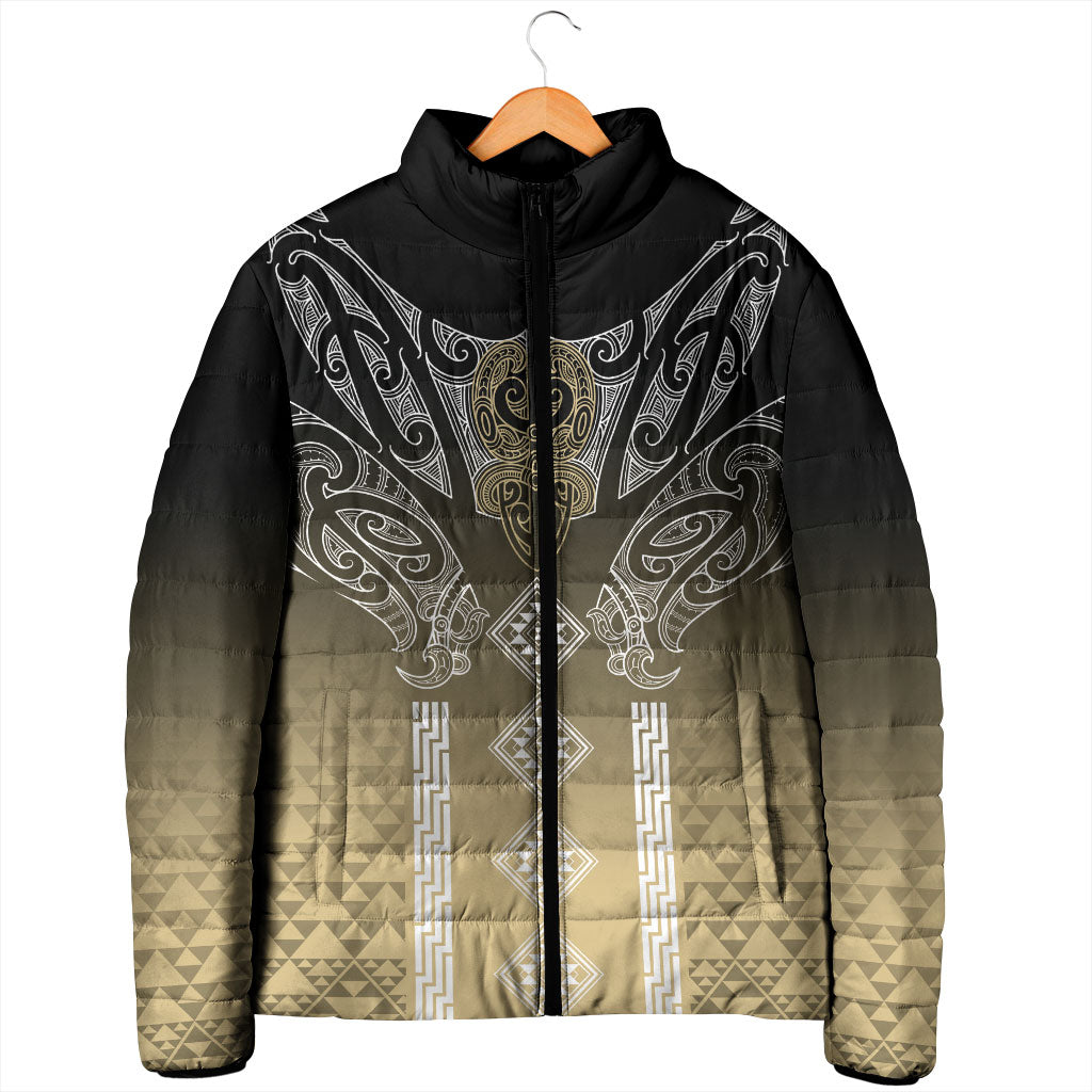 Aotearoa Maori Iwi Heritage Padded Jacket Waikato Tainui Parauri