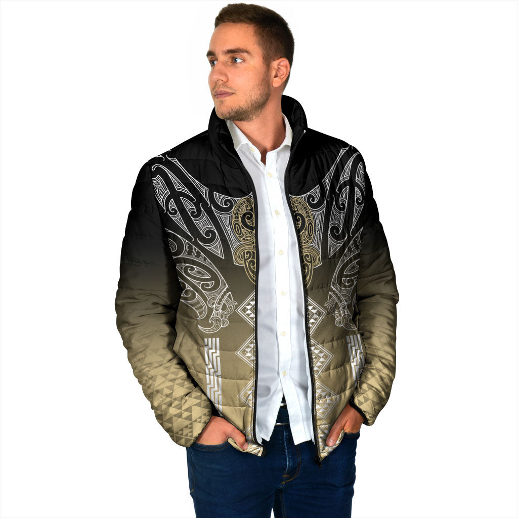 Aotearoa Maori Iwi Heritage Padded Jacket Waikato Tainui Parauri