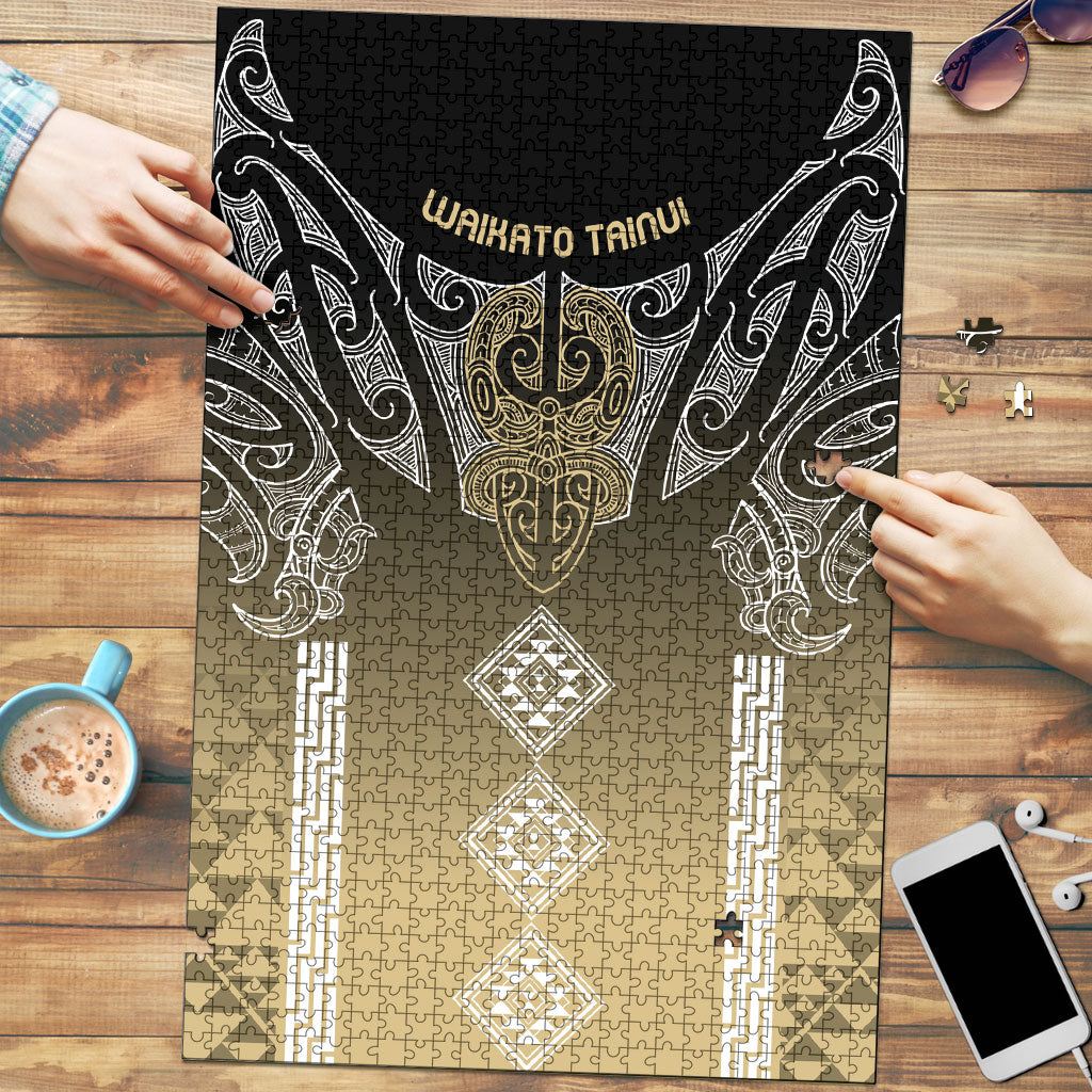 Aotearoa Maori Iwi Heritage Puzzle Waikato Tainui Parauri