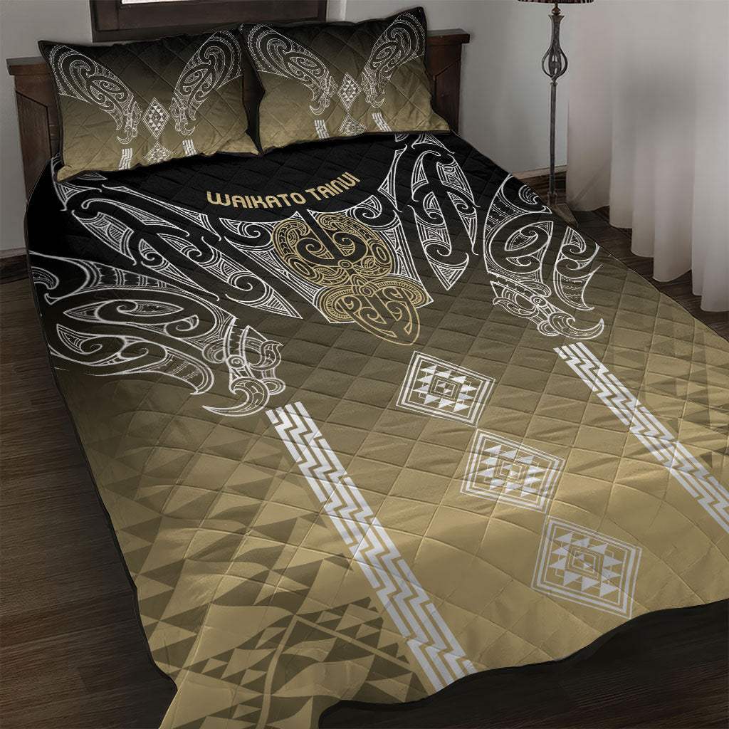 Aotearoa Maori Iwi Heritage Quilt Bed Set Waikato Tainui Parauri