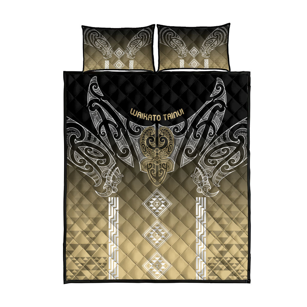 Aotearoa Maori Iwi Heritage Quilt Bed Set Waikato Tainui Parauri