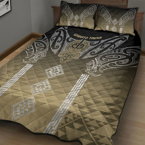 Aotearoa Maori Iwi Heritage Quilt Bed Set Waikato Tainui Parauri
