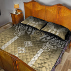 Aotearoa Maori Iwi Heritage Quilt Bed Set Waikato Tainui Parauri