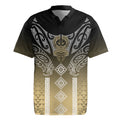 Aotearoa Maori Iwi Heritage Rugby Jersey Waikato Tainui Parauri