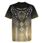 Aotearoa Maori Iwi Heritage Rugby Jersey Waikato Tainui Parauri