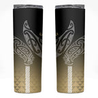 Aotearoa Maori Iwi Heritage Skinny Tumbler Waikato Tainui Parauri