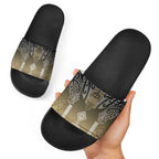 Aotearoa Maori Iwi Heritage Slide Sandals Waikato Tainui Parauri