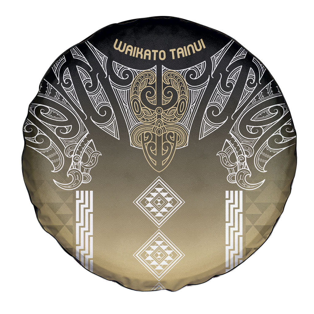 Aotearoa Maori Iwi Heritage Spare Tire Cover Waikato Tainui Parauri