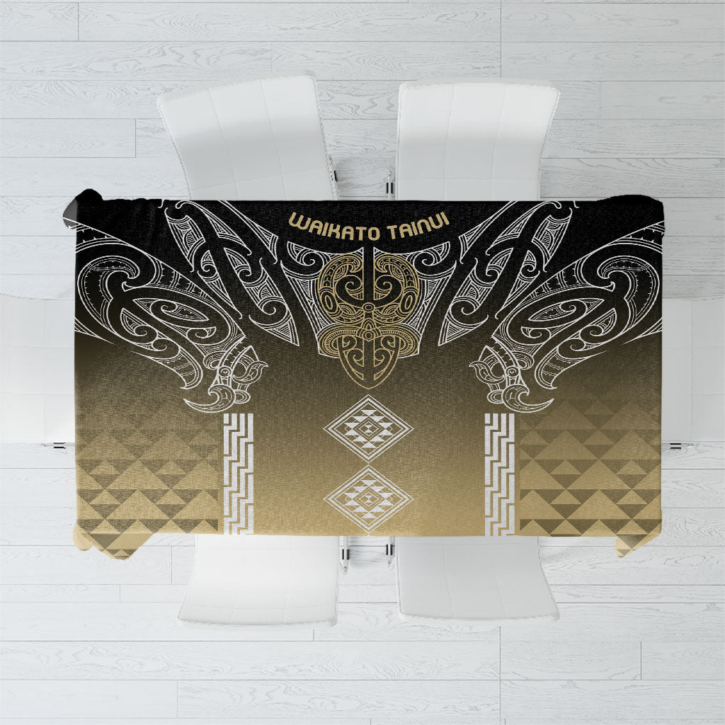 Aotearoa Maori Iwi Heritage Tablecloth Waikato Tainui Parauri