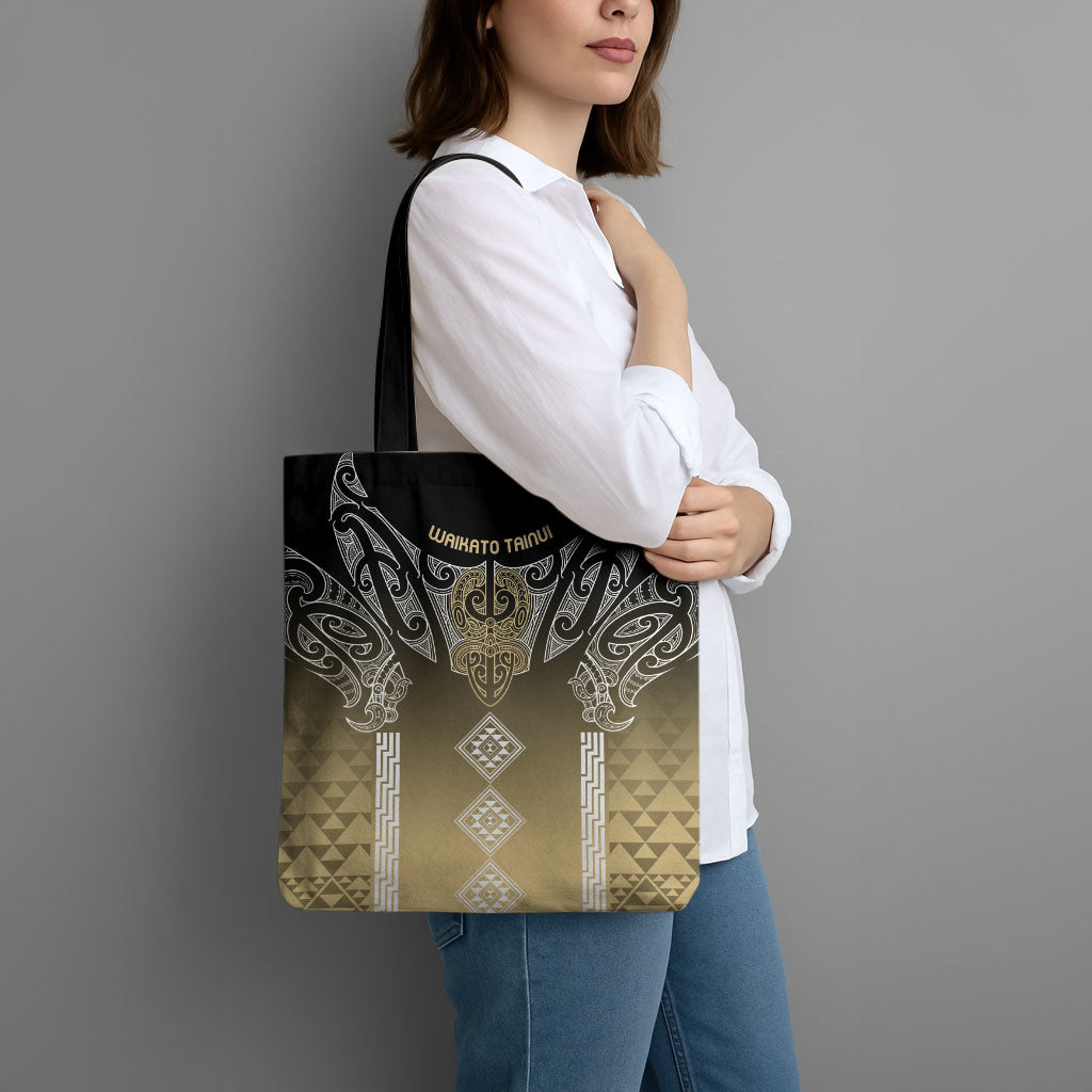 Aotearoa Maori Iwi Heritage Tote Bag Waikato Tainui Parauri