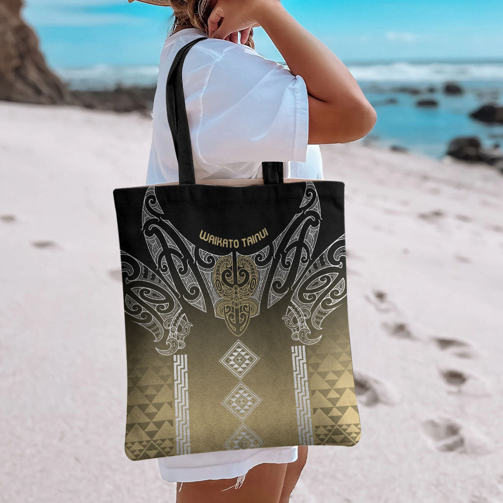Aotearoa Maori Iwi Heritage Tote Bag Waikato Tainui Parauri