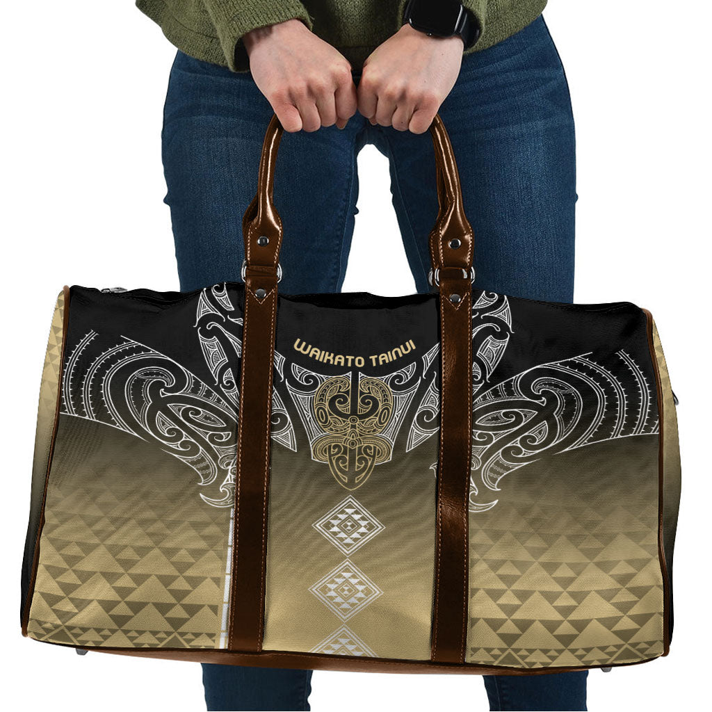 Aotearoa Maori Iwi Heritage Travel Bag Waikato Tainui Parauri
