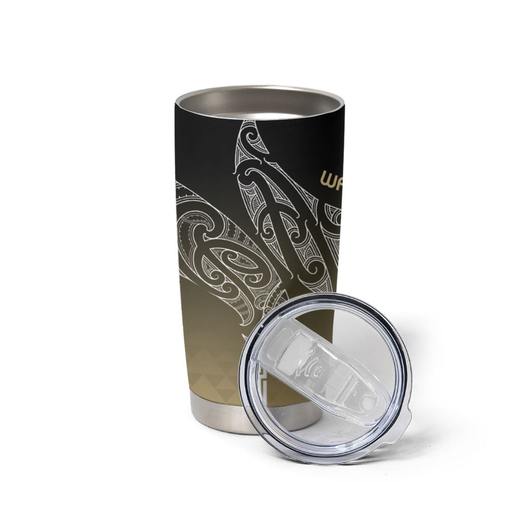 Aotearoa Maori Iwi Heritage Tumbler Cup Waikato Tainui Parauri