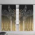 Aotearoa Maori Iwi Heritage Window Curtain Waikato Tainui Parauri