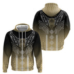 Aotearoa Maori Iwi Heritage Zip Hoodie Waikato Tainui Parauri