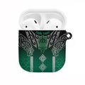 Aotearoa Maori Iwi Heritage AirPods Case Ngai Tahu Pounamu Green