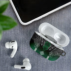 Aotearoa Maori Iwi Heritage AirPods Case Ngai Tahu Pounamu Green