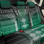 Aotearoa Maori Iwi Heritage Back Car Seat Cover Ngai Tahu Pounamu Green