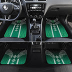 Aotearoa Maori Iwi Heritage Car Mats Ngai Tahu Pounamu Green