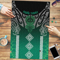 Aotearoa Maori Iwi Heritage Puzzle Ngai Tahu Pounamu Green