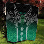 Aotearoa Maori Iwi Heritage Quilt Ngai Tahu Pounamu Green