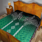 Aotearoa Maori Iwi Heritage Quilt Ngai Tahu Pounamu Green