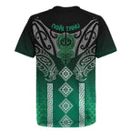 Aotearoa Maori Iwi Heritage Rugby Jersey Ngai Tahu Pounamu Green