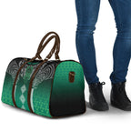 Aotearoa Maori Iwi Heritage Travel Bag Ngai Tahu Pounamu Green