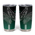 Aotearoa Maori Iwi Heritage Tumbler Cup Ngai Tahu Pounamu Green