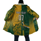 Australia - South Africa Rugby Custom Indigenous Motifs Cloak Bokke Vs Wallabies