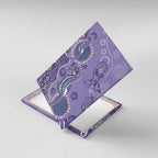 Australia Epilepsy Awareness Canvas Wall Art Aboriginal Purple Ribbon with Seahorse - Aussie Hoodie