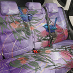Australia Splendid Fairy Wren on Eucalyptus Back Car Seat Cover Epilepsy Awareness - Aussie Hoodie
