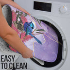 Australia Splendid Fairy Wren on Eucalyptus Bathroom Set Epilepsy Awareness - Aussie Hoodie