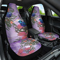 Australia Splendid Fairy Wren on Eucalyptus Car Seat Cover Epilepsy Awareness - Aussie Hoodie