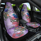 Australia Splendid Fairy Wren on Eucalyptus Car Seat Cover Epilepsy Awareness - Aussie Hoodie