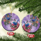 Australia Splendid Fairy Wren on Eucalyptus Ceramic Ornament Epilepsy Awareness - Aussie Hoodie