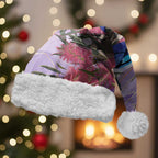 Australia Splendid Fairy Wren on Eucalyptus Christmas Santa Hat Epilepsy Awareness - Aussie Hoodie