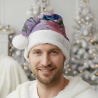 Australia Splendid Fairy Wren on Eucalyptus Christmas Santa Hat Epilepsy Awareness - Aussie Hoodie