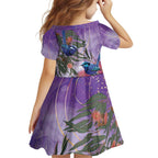 Australia Splendid Fairy Wren on Eucalyptus Family Matching Tank Maxi Dress and Hawaiian Shirt Epilepsy Awareness - Aussie Hoodie