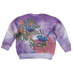 Australia Splendid Fairy Wren on Eucalyptus Kid Ugly Christmas Sweater Epilepsy Awareness - Aussie Hoodie