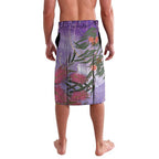 Australia Splendid Fairy Wren on Eucalyptus Lavalava Epilepsy Awareness - Aussie Hoodie